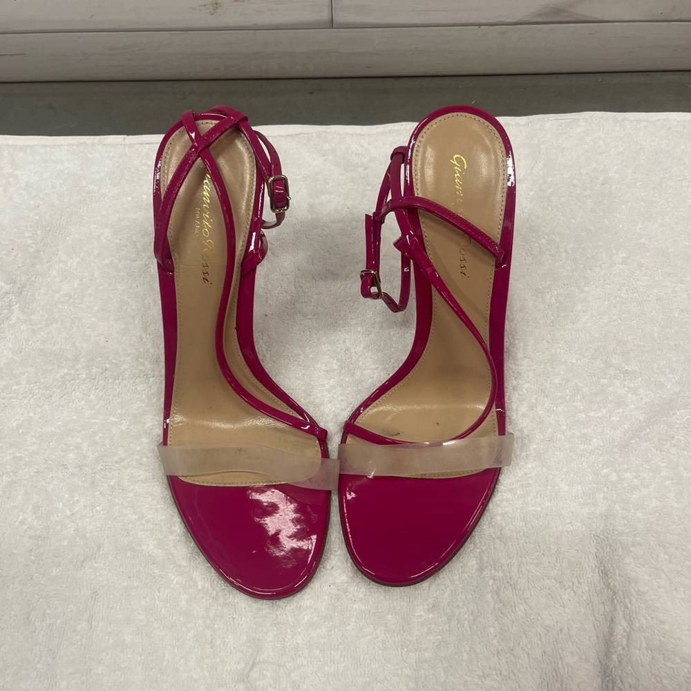 Gianvito Rossi Pink Strappy Sandals